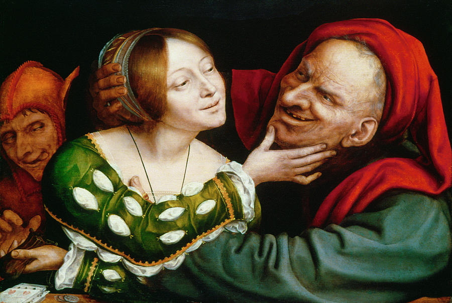 Massys Ill-matched Lovers Painting by Granger