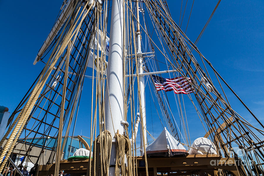 Mast And Rigging 2 Photograph By Beverly Tabet Fine Art America