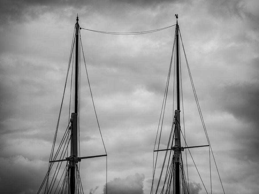 Moonraker Photograph - Mast and Rigging Series Number One by Kaleidoscopik Photography