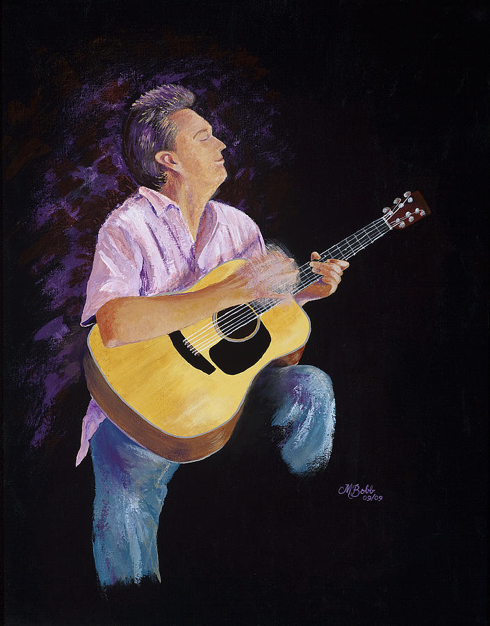 Music Painting - Master in the Spotlight by Margaret Bobb Music Painting - Master in the Spotlight by Margaret Bobb