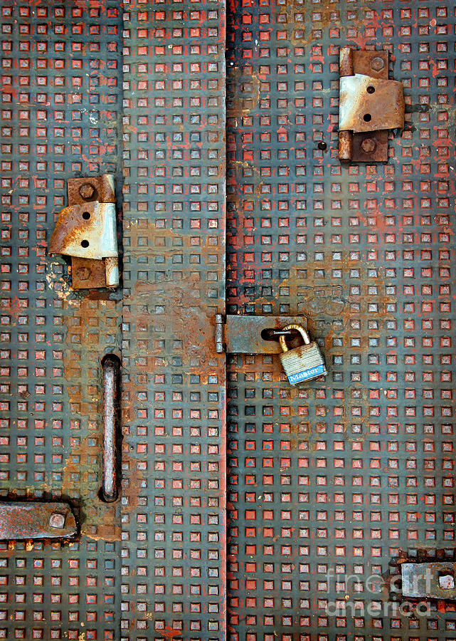 Master Lock Photograph by Karen Adams