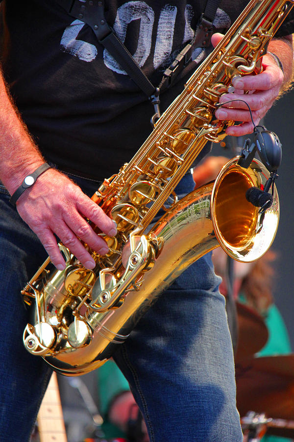 Master of the sax Photograph by Andy Lawless