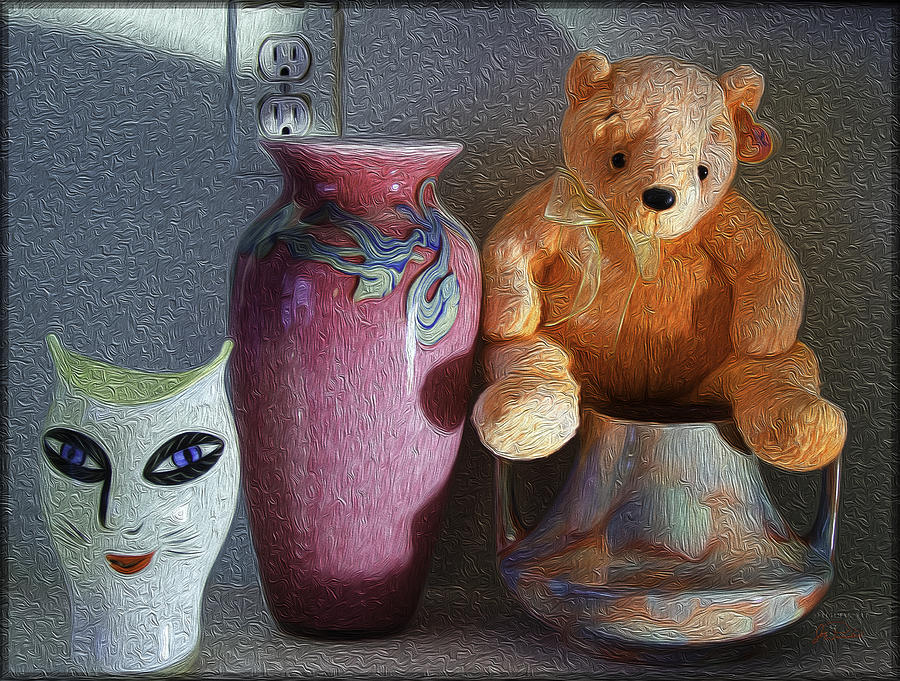 Teddy Bears Digital Art - Masters of The House by Joe Paradis