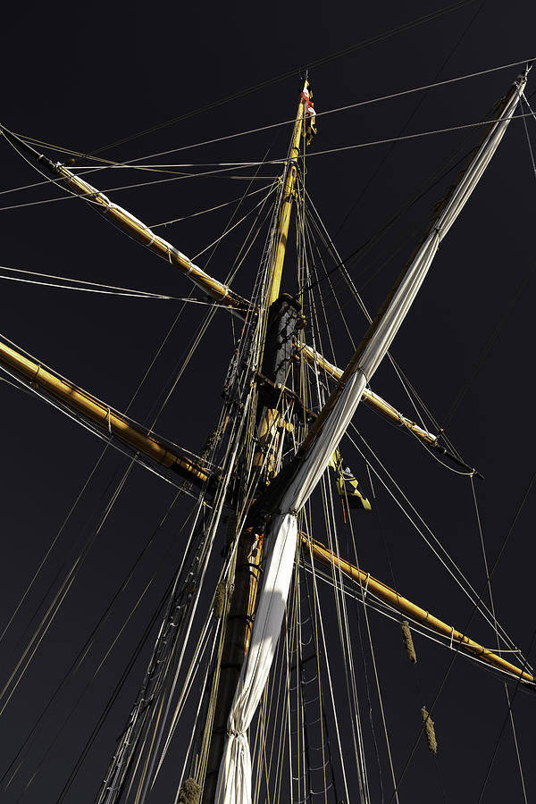 Masts Photograph by Richard Macquade