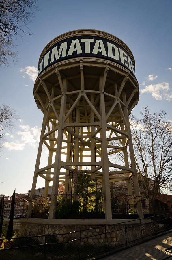Matadero water tank Photograph by Pablo Lopez