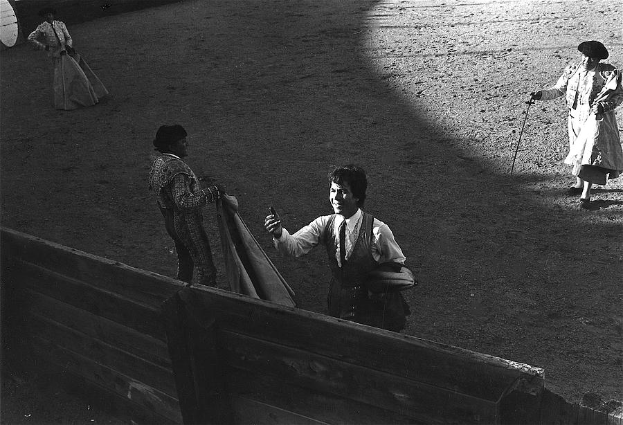 Matador awarded an ear Bull Fight US-Mexico Mexico Border Town Nogales Sonora Mexico   1978-2012  Photograph by David Lee Guss