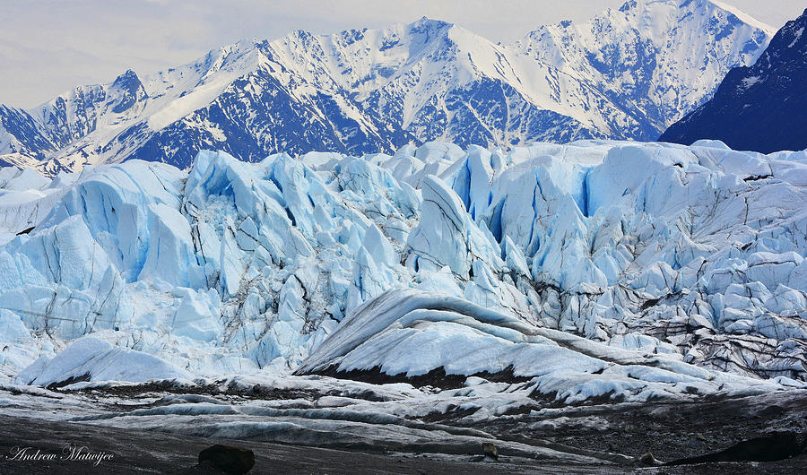 Matanuska Glacier Photograph by Andrew Matwijec