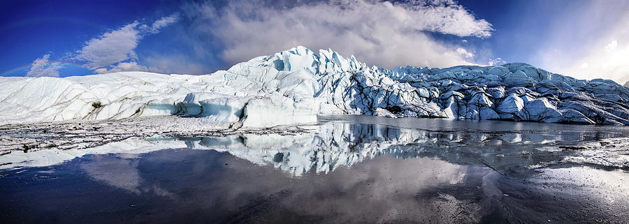 Matanuska Glacier Photograph by Naphat Photography