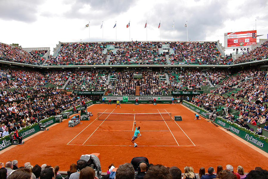 Tennis Photograph - Rafa Nadal vs Dominic Thiem Match Point by Lexi Heft