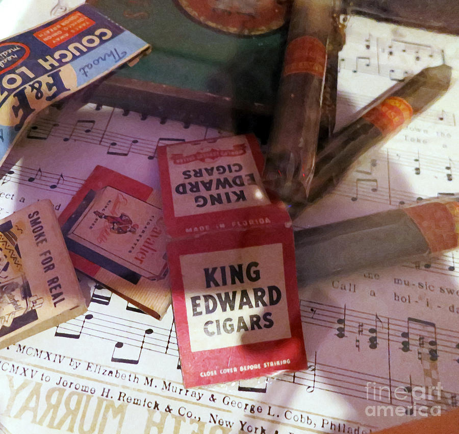Matches and Cigars Photograph by Patricia Januszkiewicz