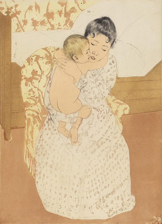 Maternal Caress Painting