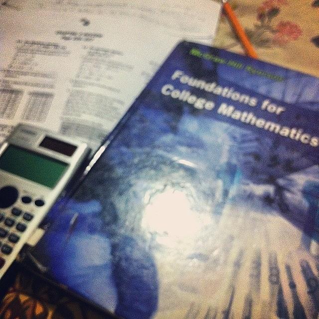 Exam Photograph - #math-test #exam#studying #businessmath by Abdiwahab Ali