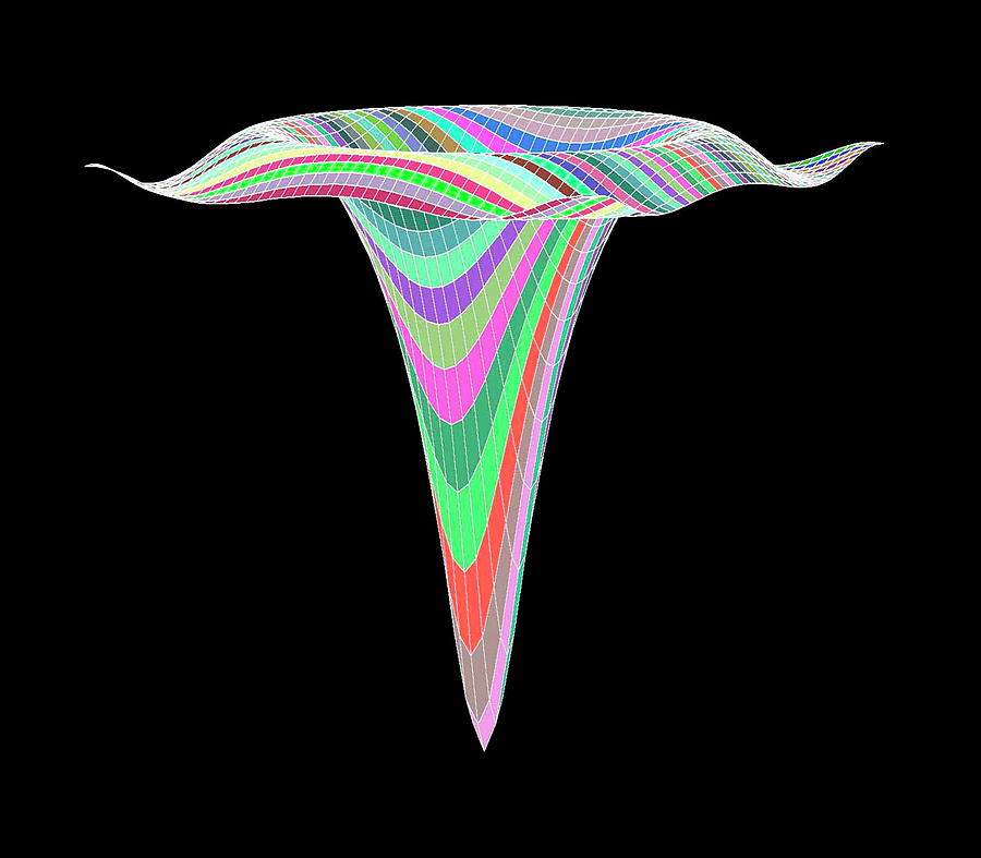 Mathematical Model by Richard Duncan/science Photo Library