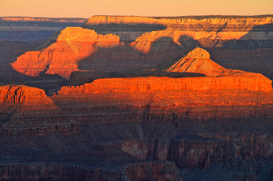 Mather Point Sunrise Grand Canyon National Park Photograph by Ed Riche