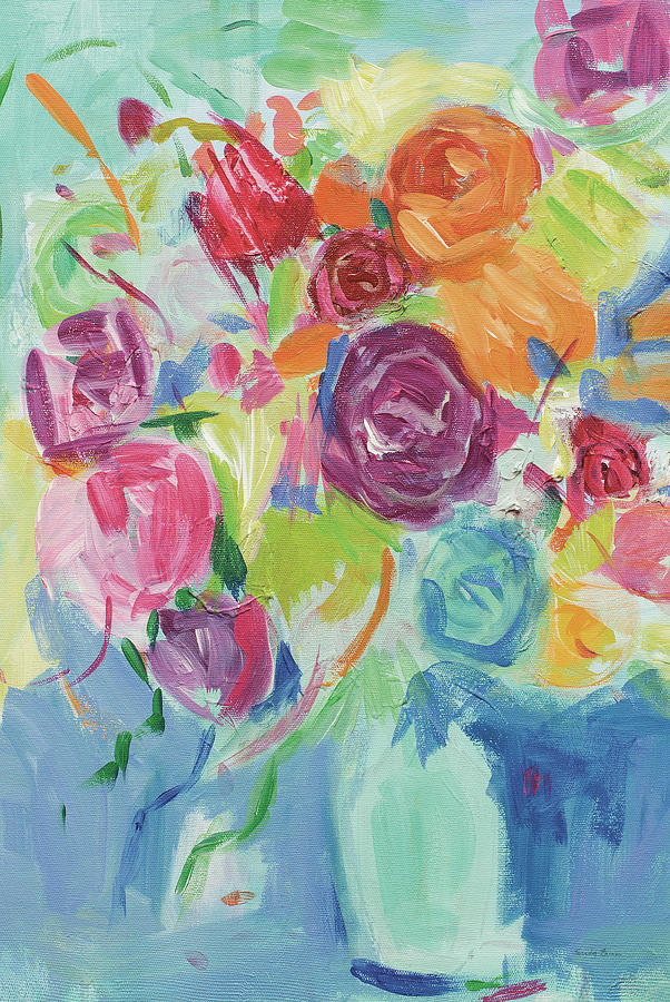 Matisse Florals Pastel Crop Painting By Farida Zaman Matisse Florals Pastel Crop Painting By Farida Zaman