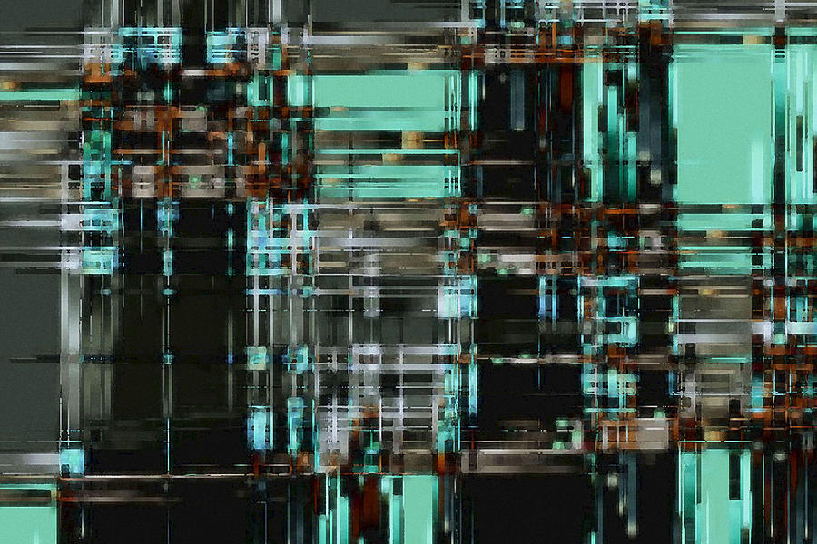 Digital Digital Art - Matrix 1 by David Hansen