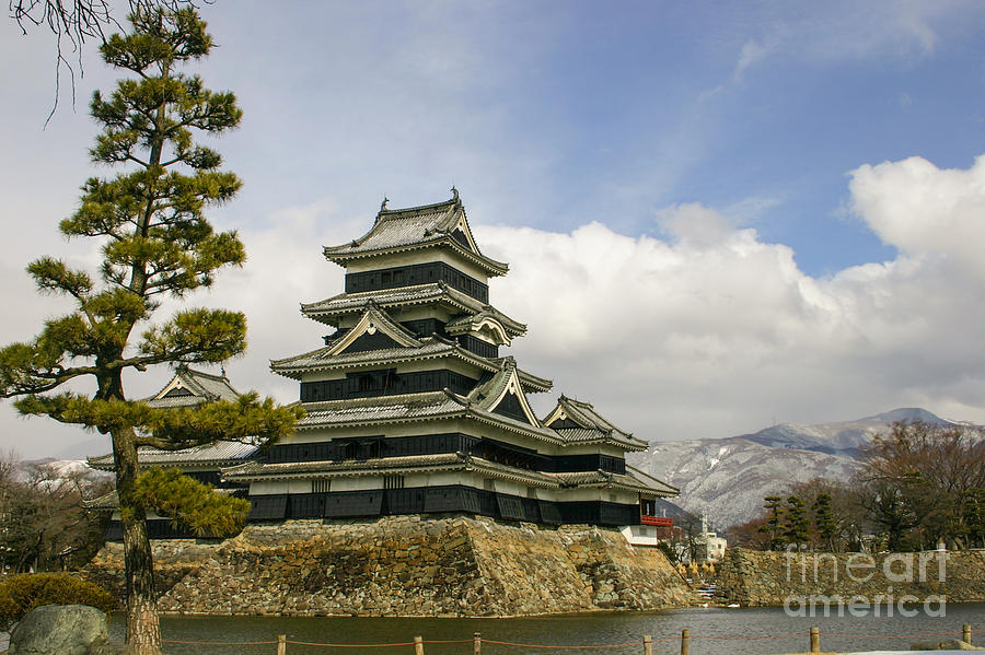 Matsumoto castle in Japan Photograph by Didier Marti