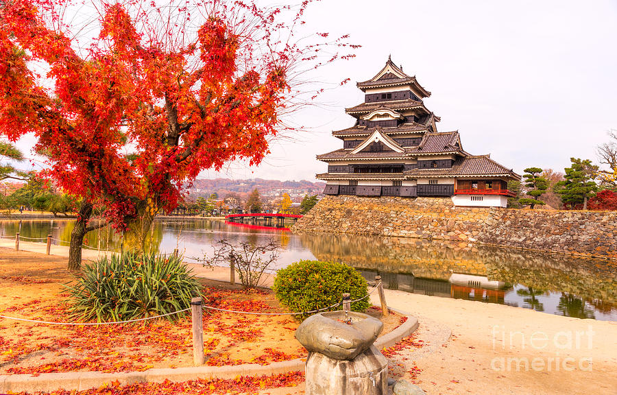Matsumoto Castle - Japan Photograph by Luciano Mortula
