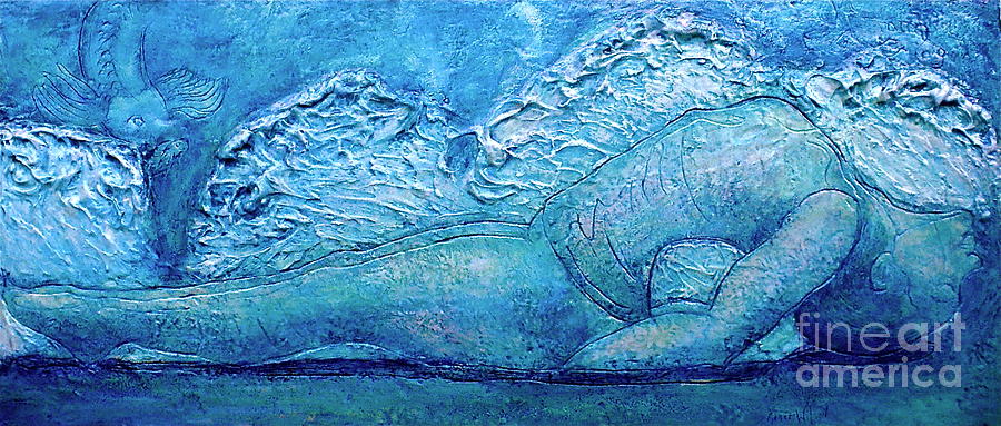 Fish Painting - Matsya by D Renee Wilson
