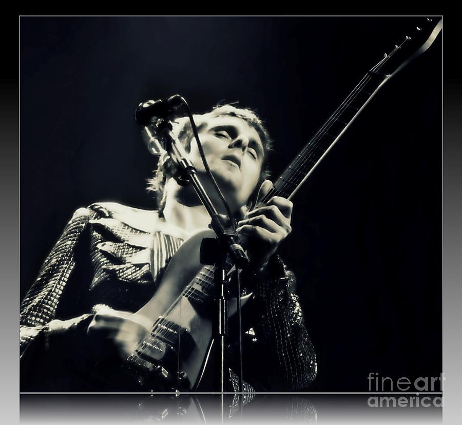 Muse Photograph - Matt Bellamy - A Moment With Muse by N Faulkner Muse Photograph - Matt Bellamy - A Moment With Muse by N Faulkner