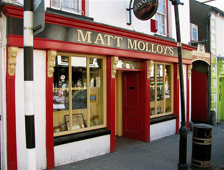 Matt Malloys Pub Westport Ireland Photograph by Melinda Saminski