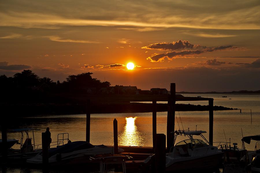 Mattakeese Wharf Sunset Photograph by Marisa Geraghty Photography
