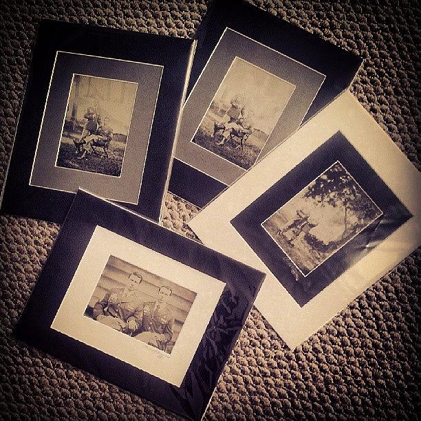 Collodion Photograph - Matted And Ready For Tomorrows by Chris Morgan