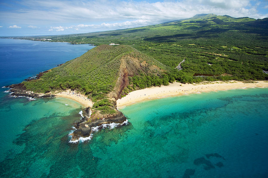 Maui Aerial Photograph by Ron Dahlquist - Printscapes