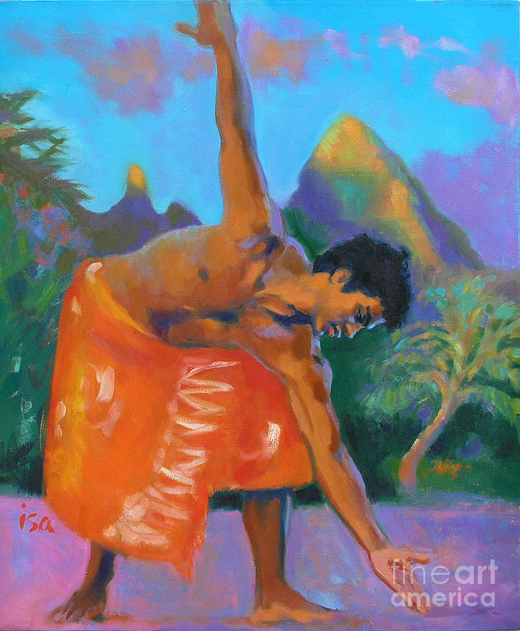 Maui and Makana 1 Painting by Isa Maria