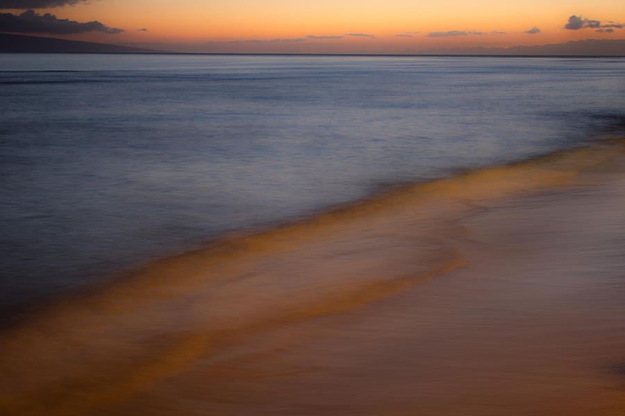 Maui Beach At Dusk Photograph by Christie Kowalski