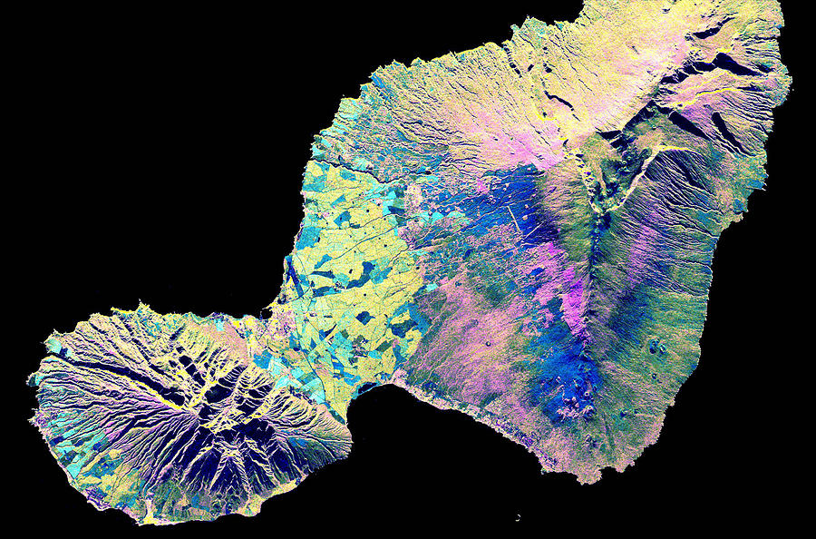 Maui, Hawaii, Sir-cx-sar Image Photograph by Science Source
