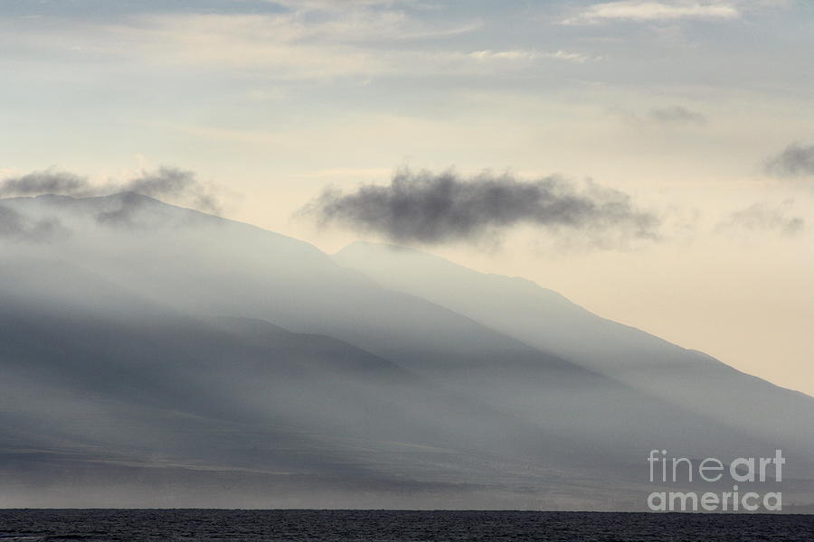 Maui in gray Photograph by Fred Sheridan
