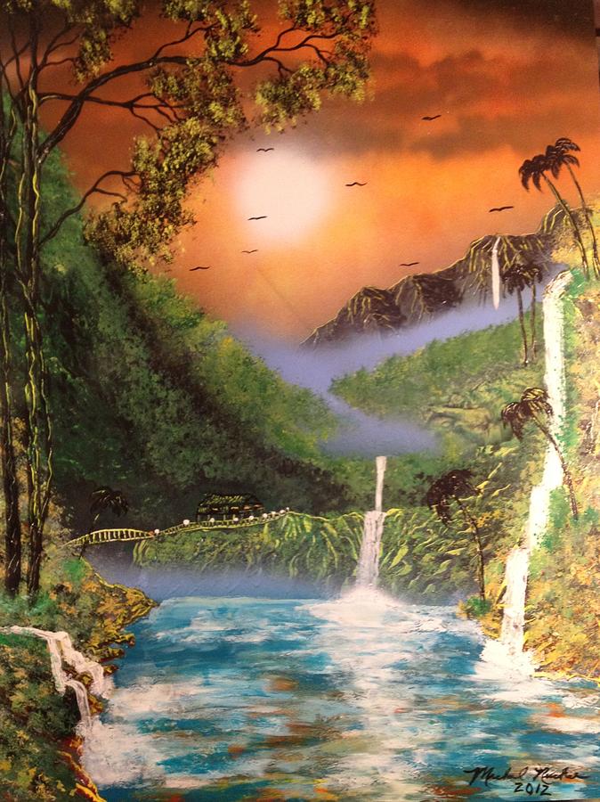 Maui Painting by Michael Rucker