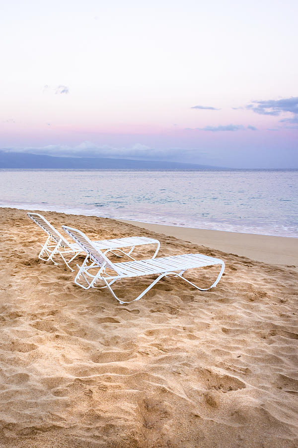 Beach Photograph - Maui Morning - Kihei Beach Sunrise - Hawaii by Brian Harig