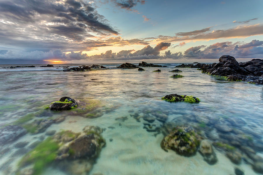 Maui Seascape at sunset Photograph by Pierre Leclerc Photography
