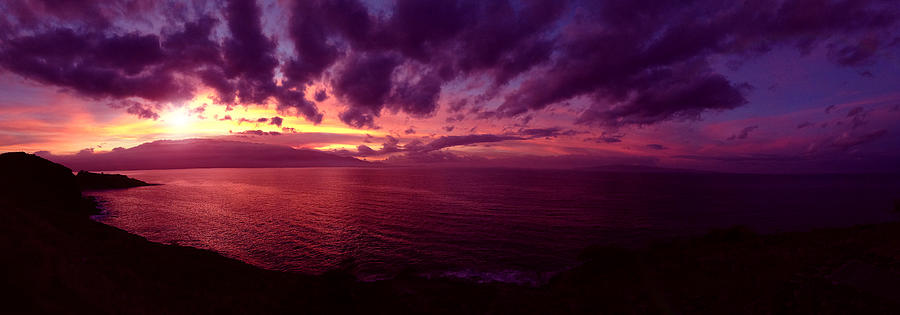 Maui Photograph - Maui Sunrise by Jeff Klingler