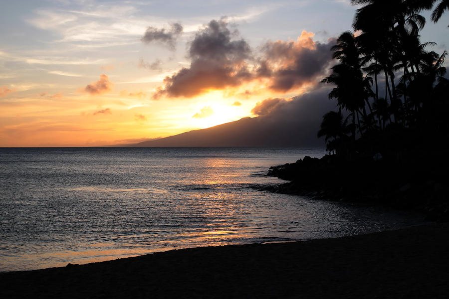 Maui Sunset - Napilli Beach Photograph by Harold Rau