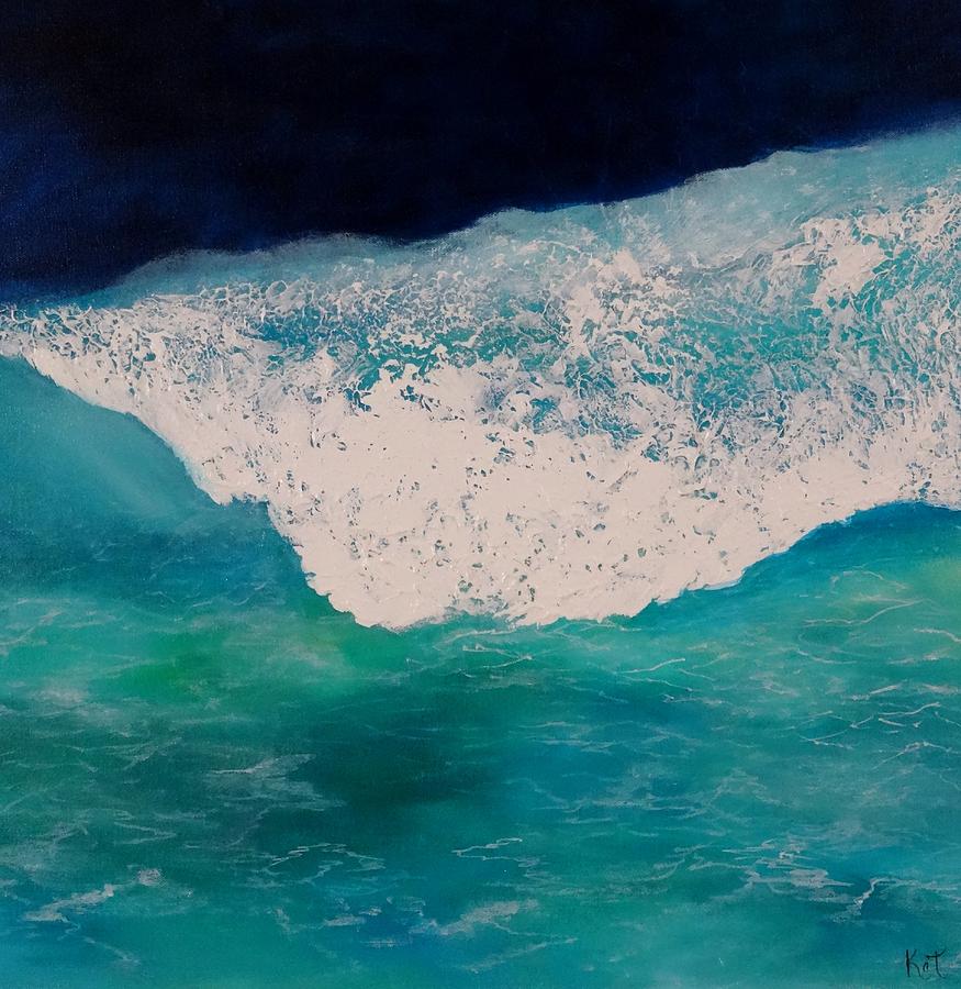 Maui Waters Painting by Kat McClure