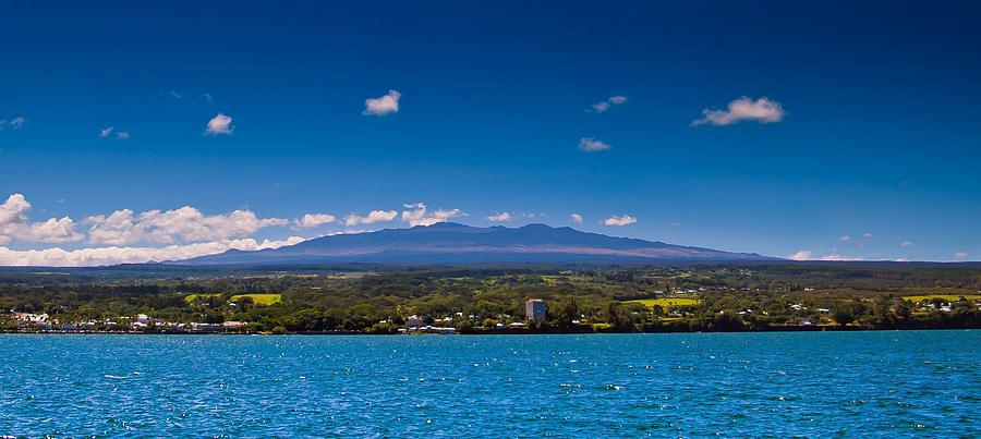 Mauna Kea by Hilo Bay Photograph by Craig Watanabe