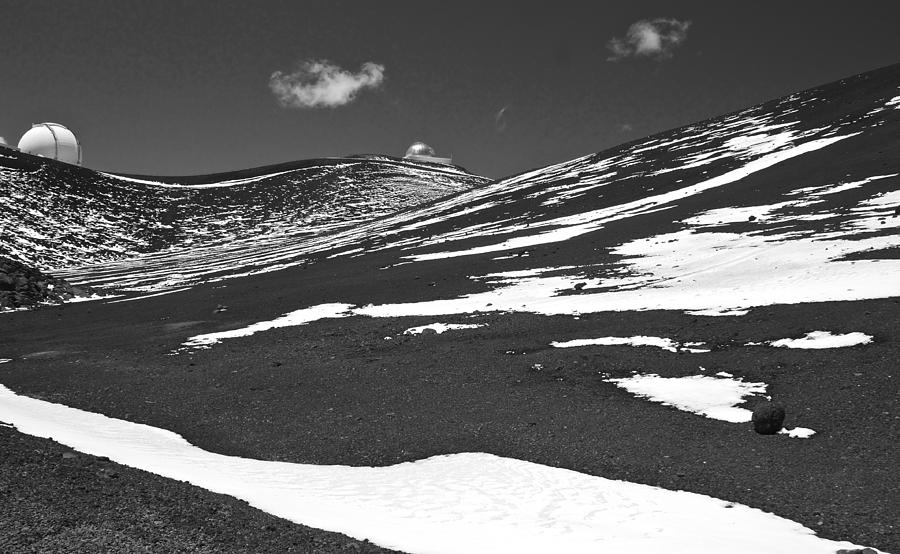 Mauna Kea in the Snow Photograph by Venetia Featherstone-Witty