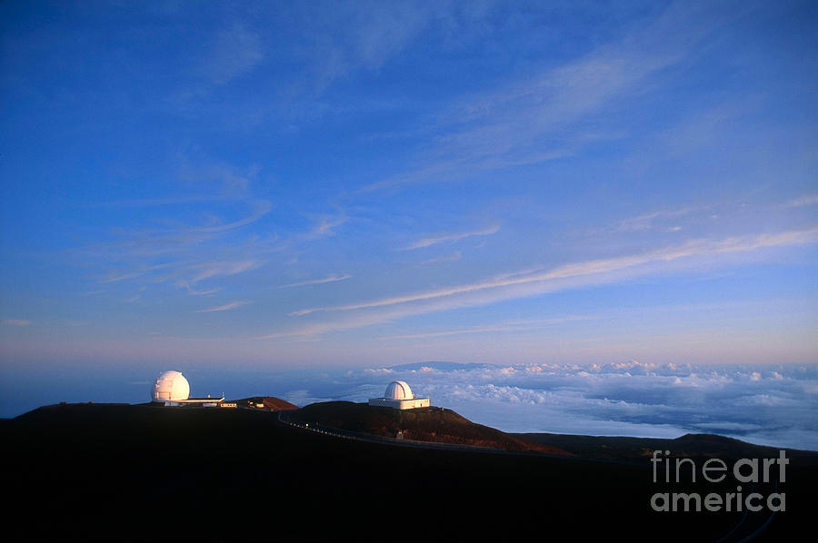 Mauna Kea Observatory Photograph by Gregory G. Dimijian
