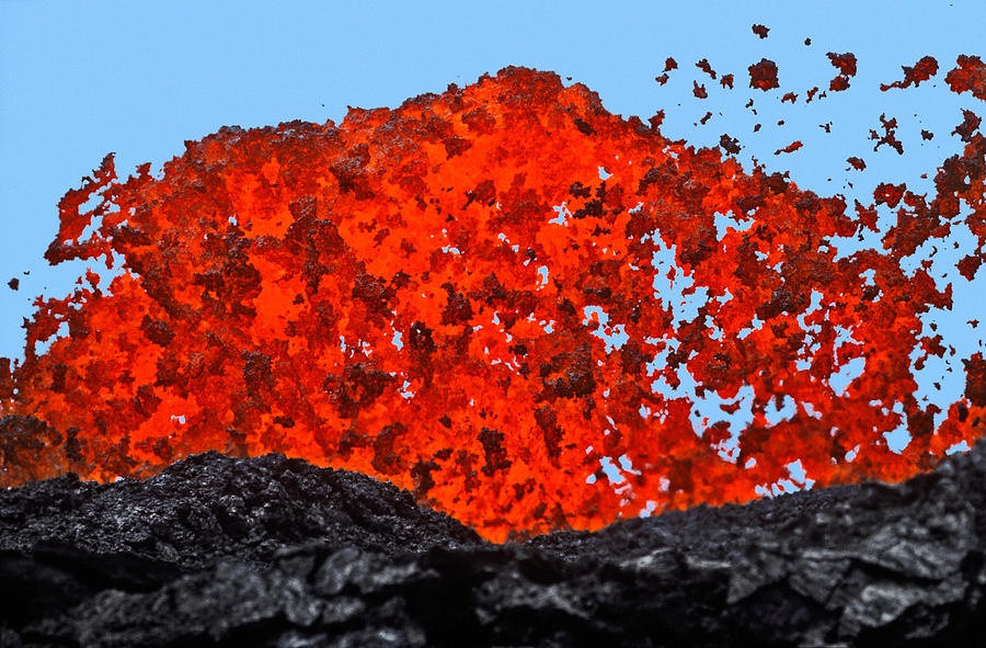 Mauna Loa Eruption Photograph by Phil Degginger