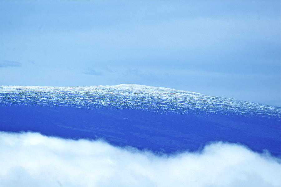 Mauna Loa ...first snow Photograph by Lehua Pekelo-Stearns