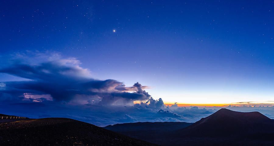 Mauna Loa Storm Photograph by Jason Chu