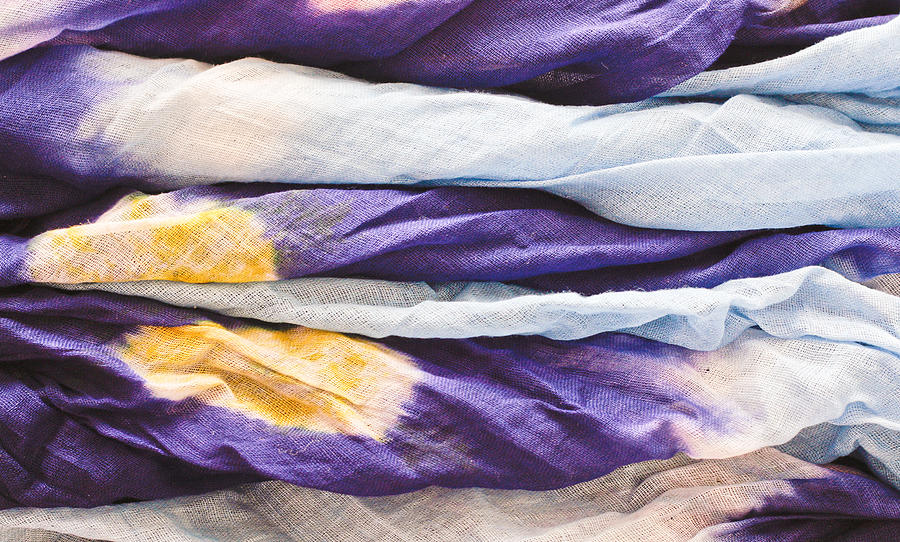 Pattern Photograph - Mauritianian cotton by Tom Gowanlock