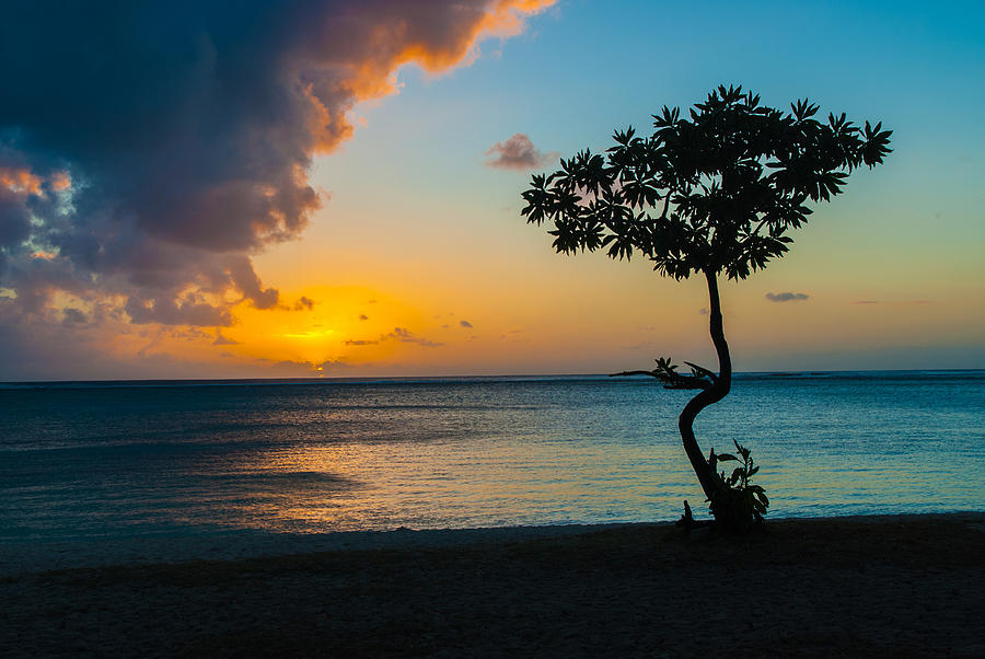 Mauritius Sunset Photograph by Patrick Bourque - Fine Art America