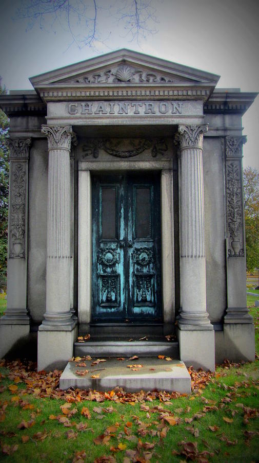 Mausoleum Chaintron Photograph by Anita Burgermeister