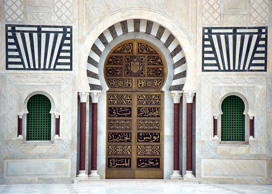 Mausoleum Doors Photograph