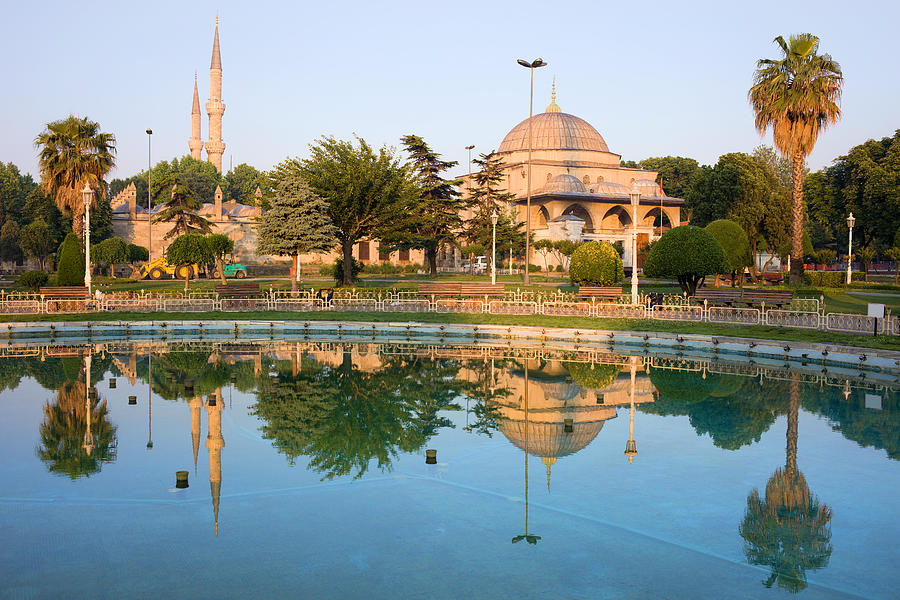 Mausoleum of Sultan Ahmet I in Istanbul Photograph by Artur Bogacki