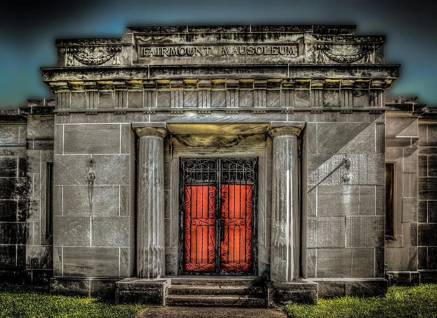 Mausoleum Photograph by Ray Congrove